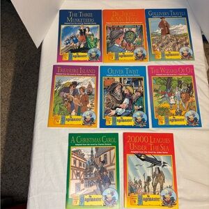 The Pagemaster Classic Books - Full Set